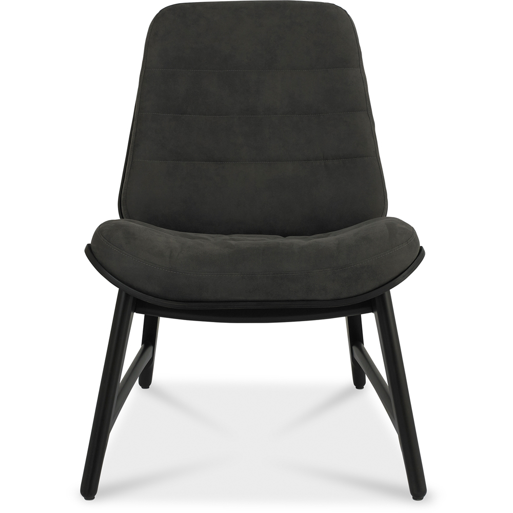 Bentley Designs Peppercorn Old West Vintage Fabric Upholstered Chair Image 3