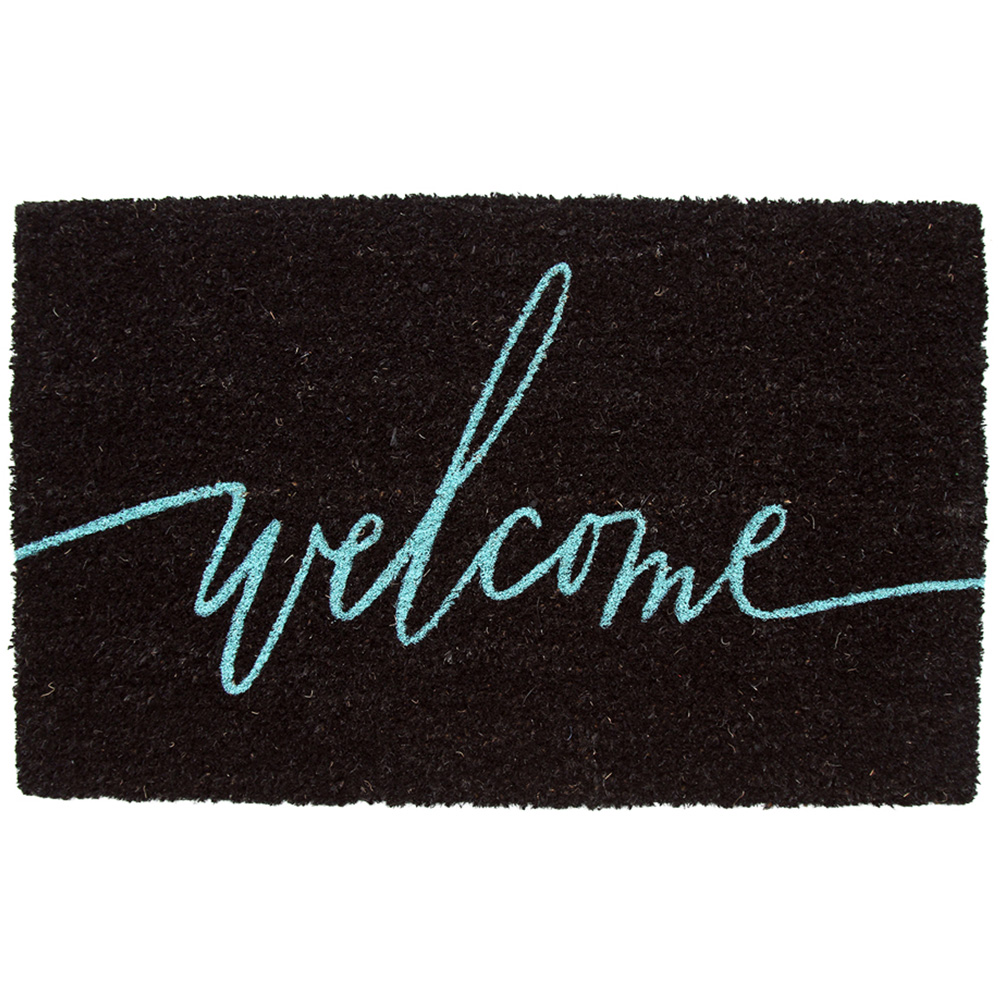 Coco & Coir Neon Life Coir Door Mat 45 x 75cm Image 1