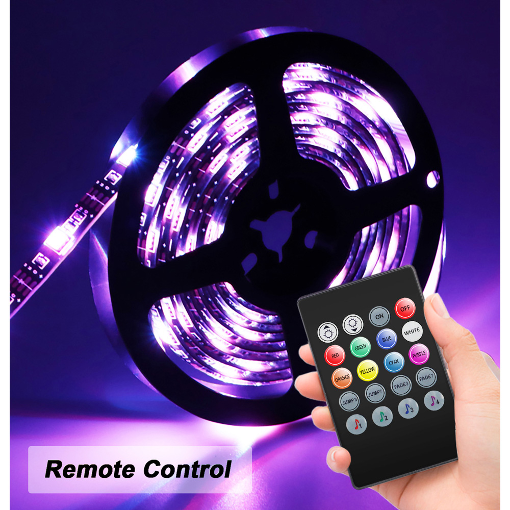 ExtraStar RGB LED Strip Light 3m with Remote Control Image 5