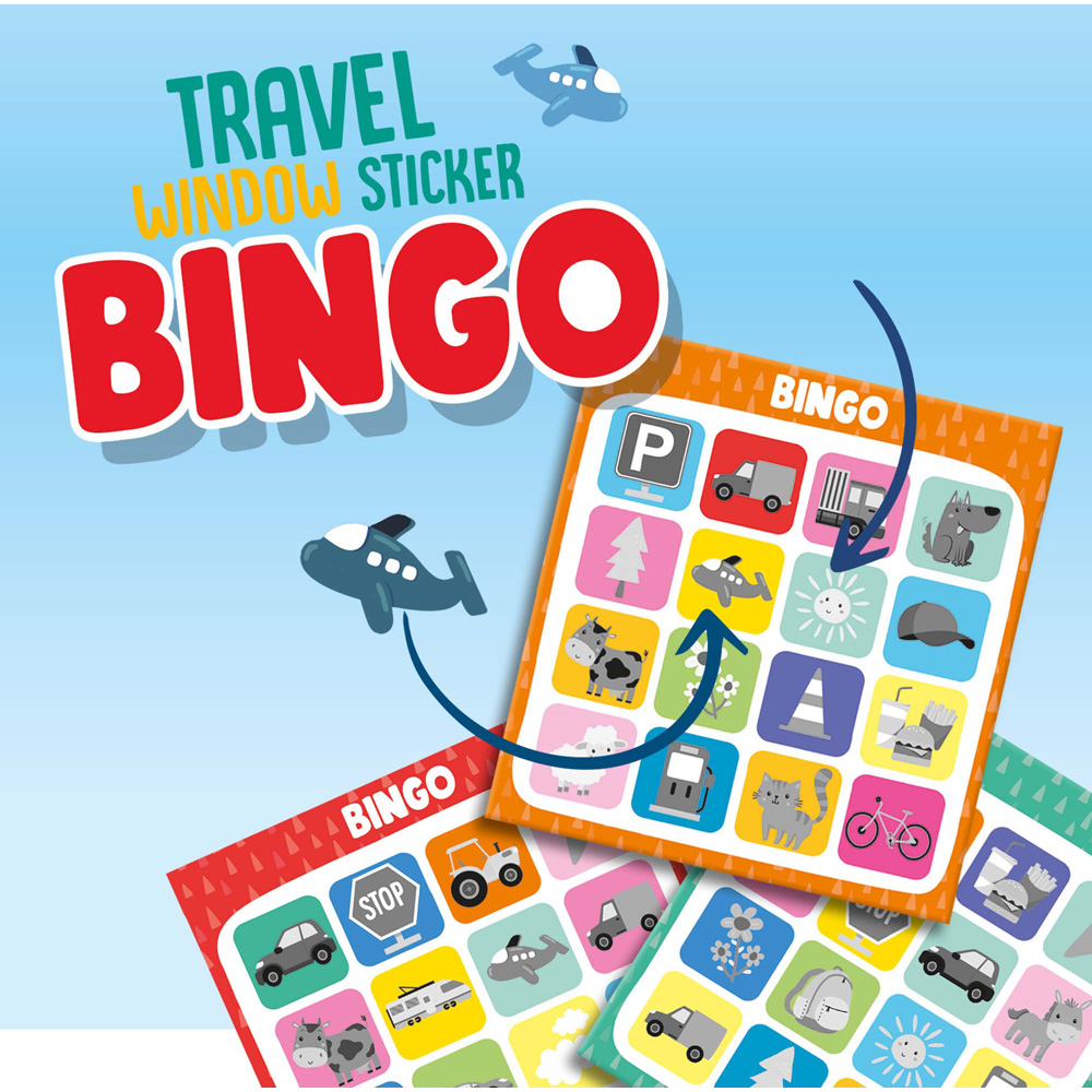 SES Creative Travel Window Sticker Bingo Image 3