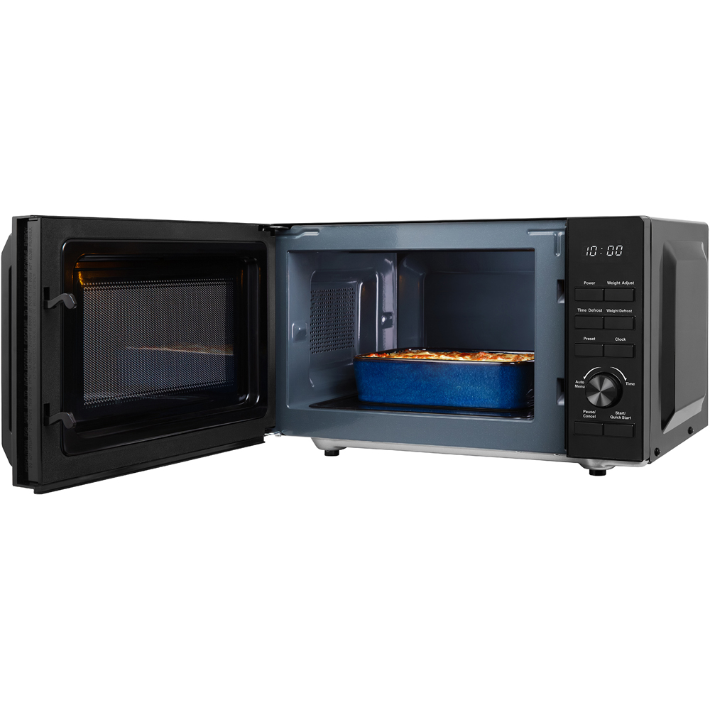 Abode AMFD2001B Black 20L Flatbed Digital Microwave Image 3