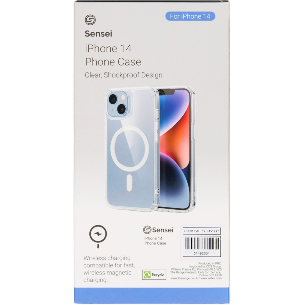 Sensei iPhone Case Clear 15.2cm 7.4cm 27g Image 2