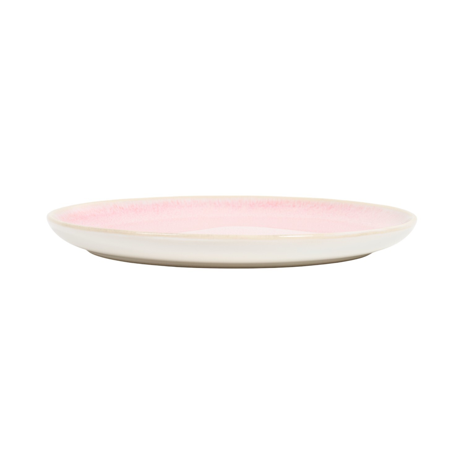 Reactive Glaze Plate Pink Side Plate Image 4