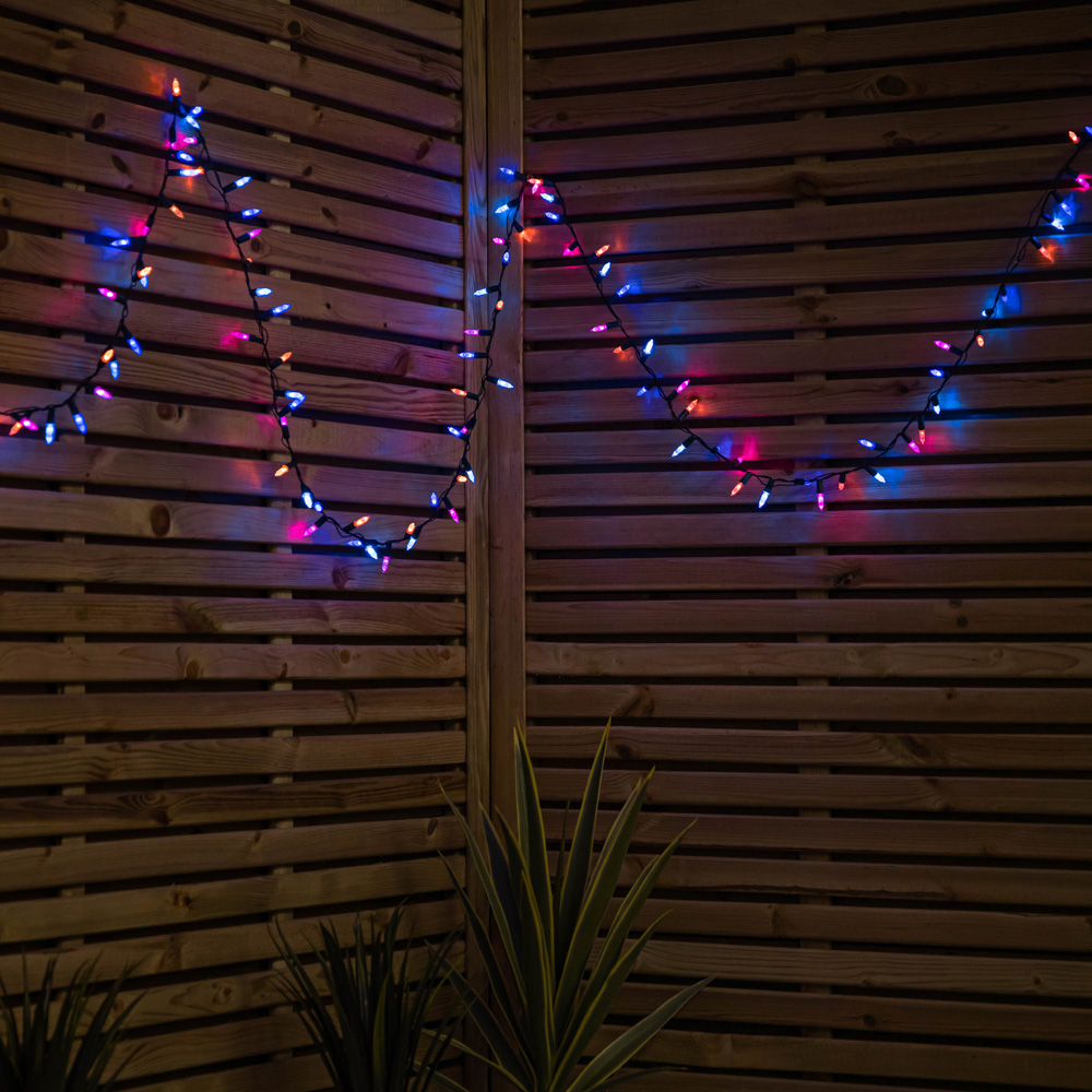 Samuel Alexander 300 Rainbow LED Multi-Function Fairy Cap Green String Light 7.5m Image 9