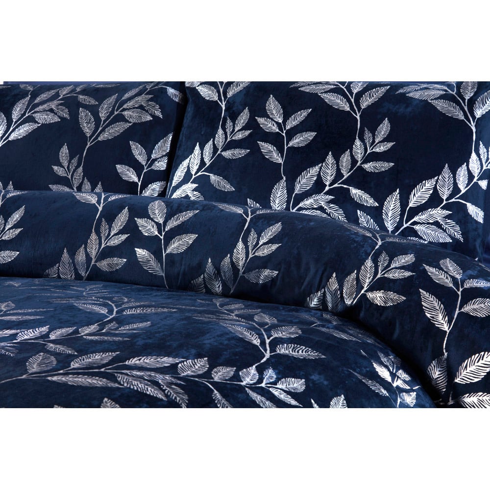 Rapport Home Como Double Navy Duvet Set  Image 2