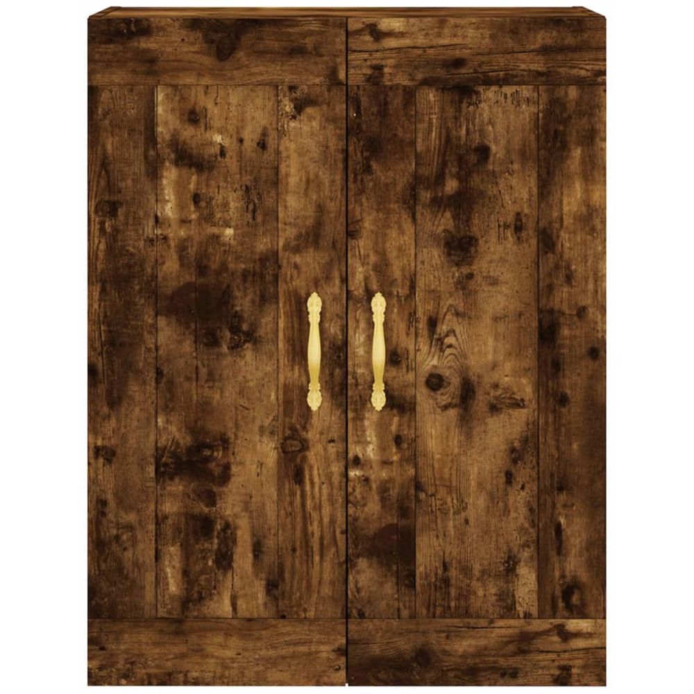 vidaXL 2 Door Smoked Oak Wall Mounted Cabinet Image 7