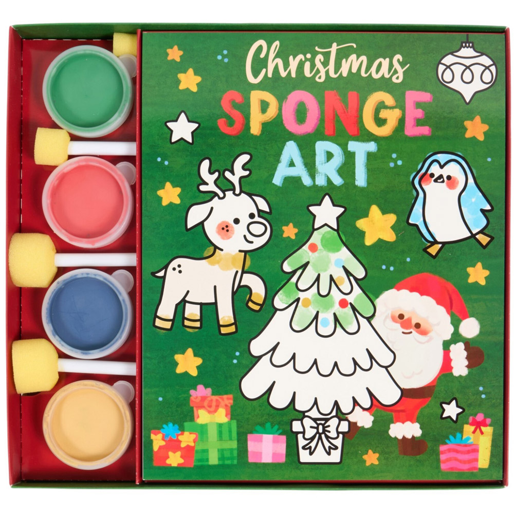 Christmas Sponge Art Image 3