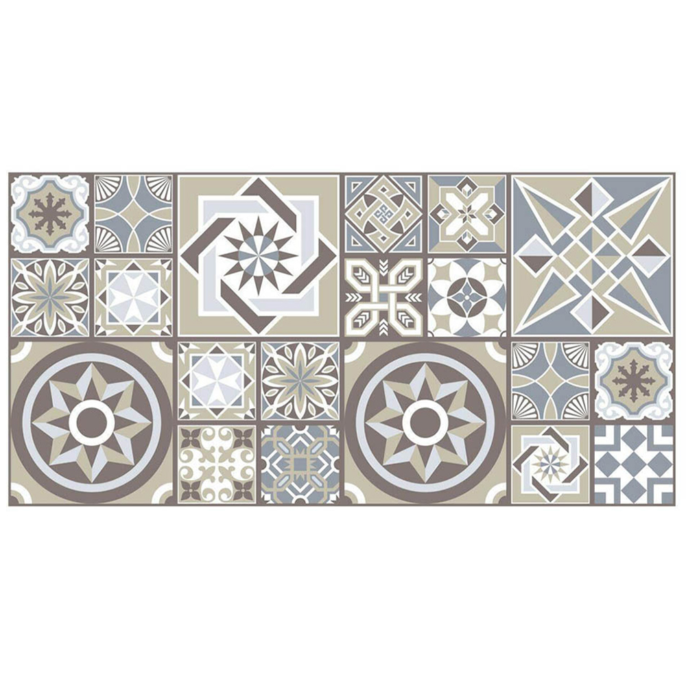 Walplus Limestone Home Floor Tile Stickers Image 2