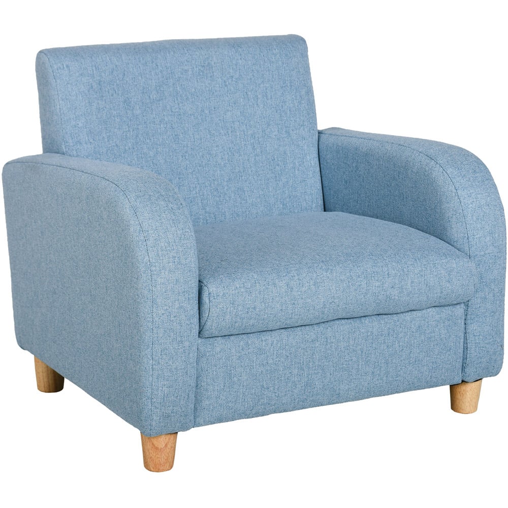 Tommy Toys Blue Kids Armchair with Padded Seat Image 2