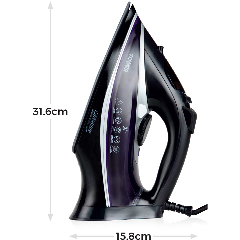 Tower T22013PR CeraGlide Ultra Speed Iron 3100W Image 8