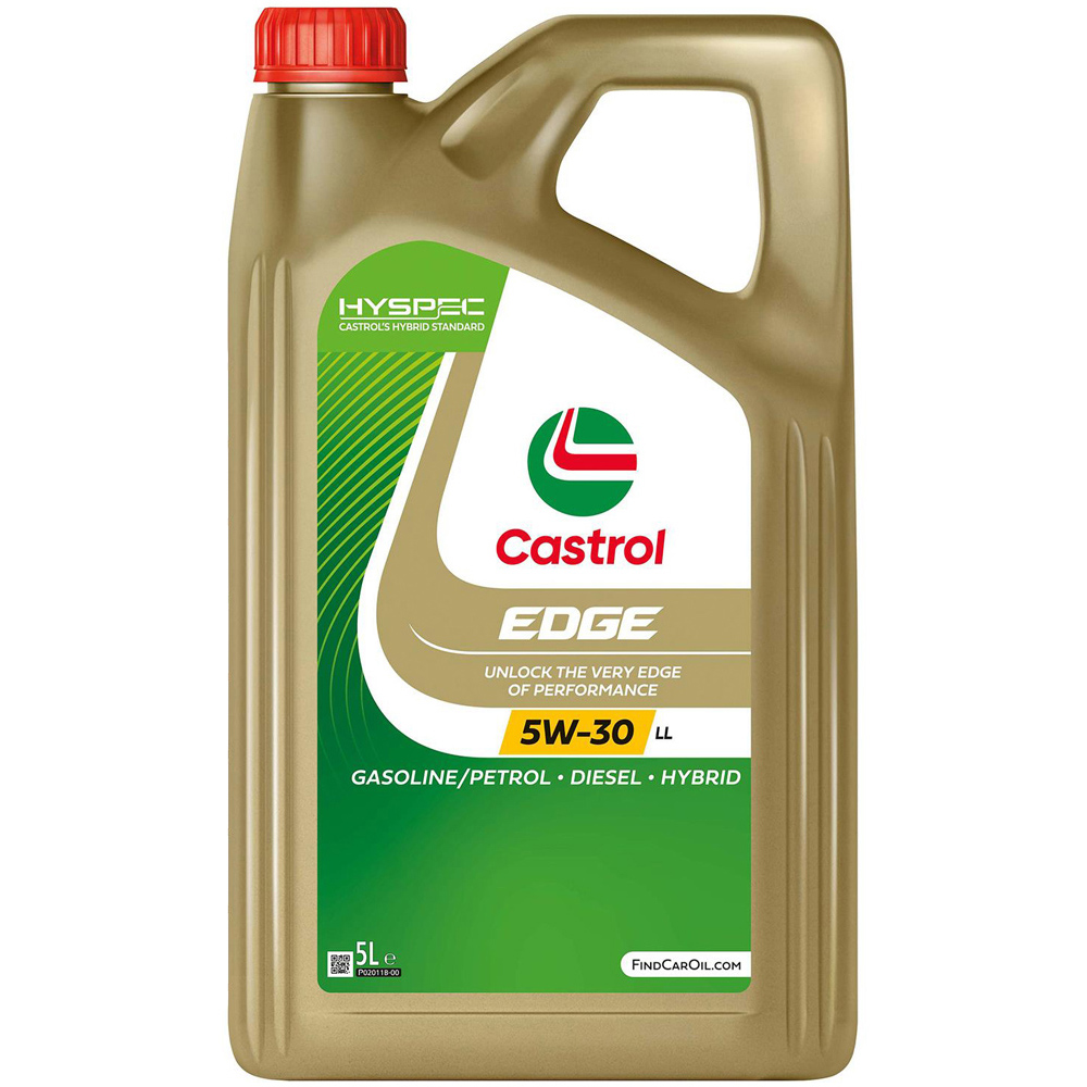 Castrol EDGE 5L 5W-30 LL Fully Synthetic Car Oil Image 1