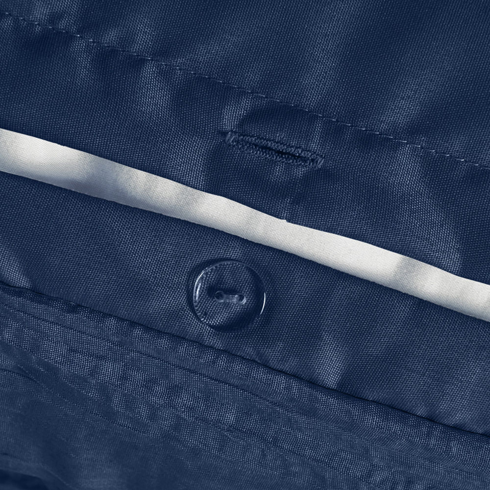 Velosso Diamante Single Navy Orleans Duvet Set Image 4