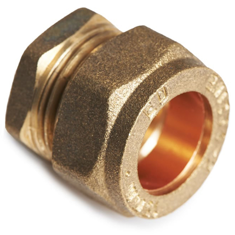 Wilko 15mm Compression Stop End Image