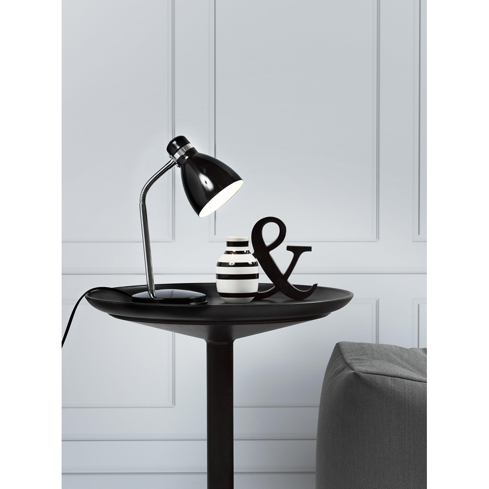 Nordlux Cyclone Black Table Lamp Image 2
