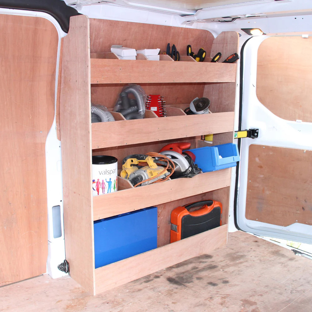 Monster Shop 11m2 Black Van Lining Glue and Ford Transit Custom Rack Image 2