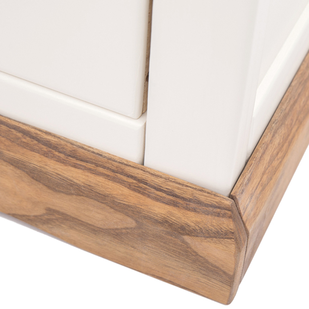 Tropea 5 Shelf Off White Bookcase Image 5