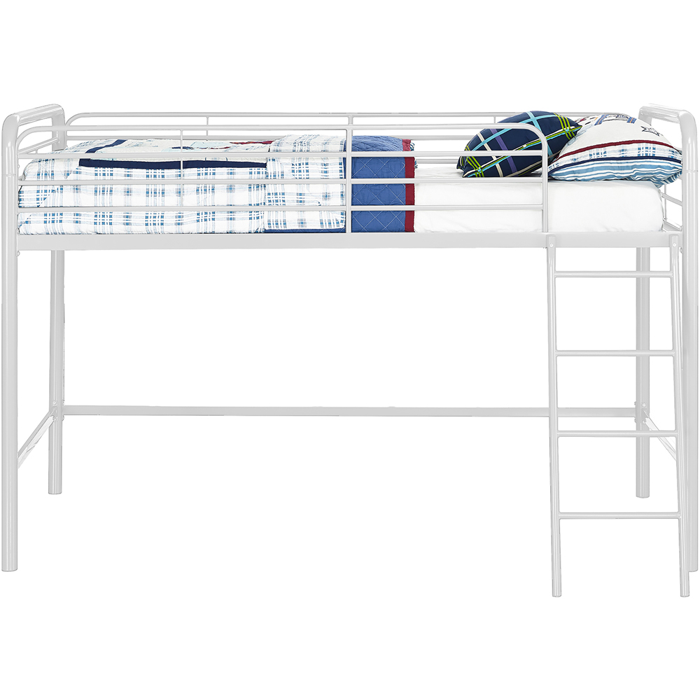 Dorel Single White Midsleeper Bed Image 4