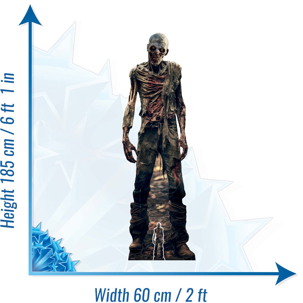 Star Cutouts Zombie Skeleton Cardboard Cutout 6.1ft Image 5