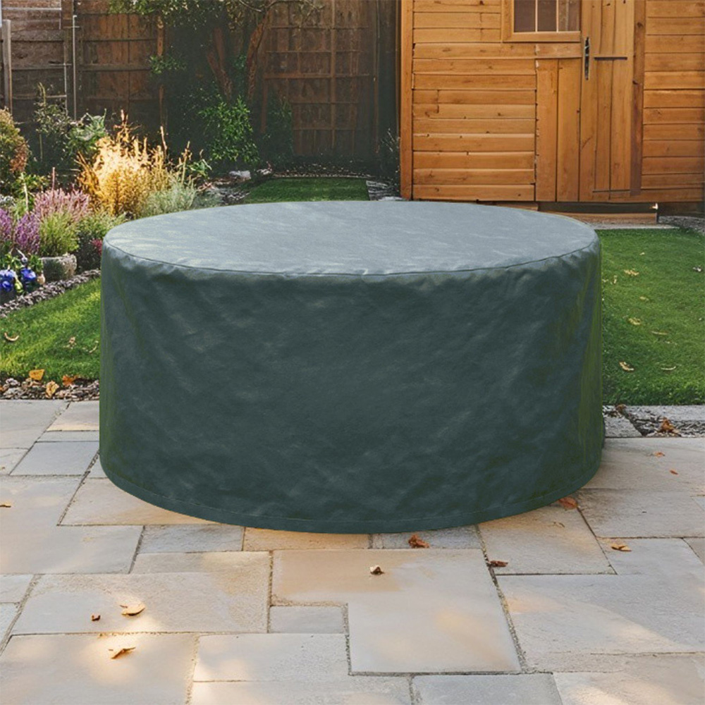 Home Source Duracover Small Round Patio Set Cover Image 2