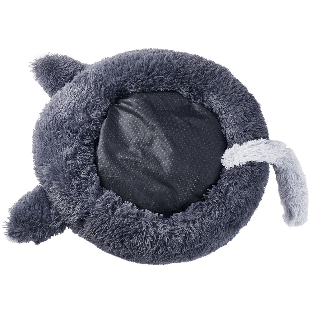 H&O Direct 2.3ft Grey Pet Calming Bed Image 3