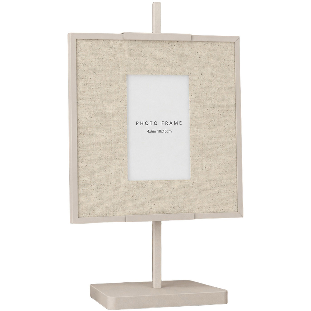 Standing Wide Mount Photo Frame Neutral 6 x 4 inch Image 1