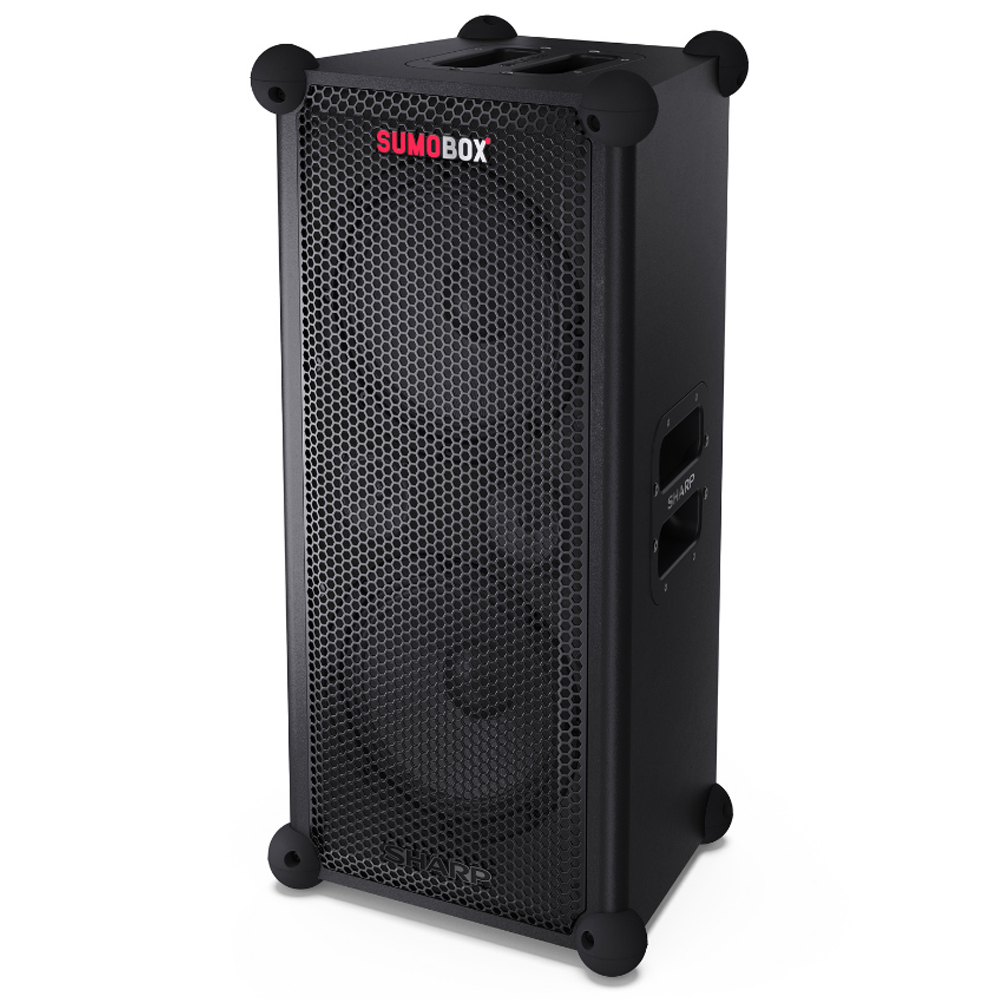 Sharp Black Sumobox Portable Speaker 120W Image 1