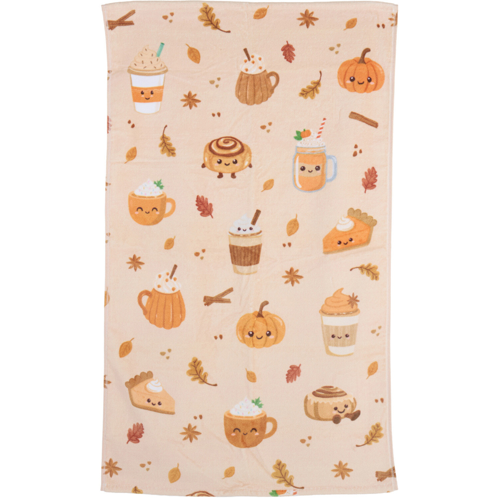 Pumpkin Spice and Friends Towel Hand Towel Image 1
