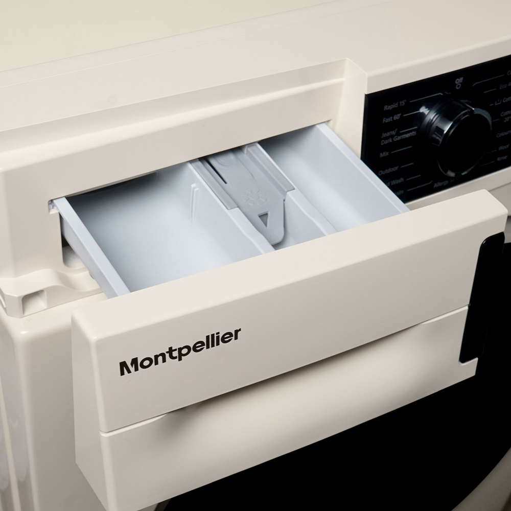 Montpellier MWM814BLC 8kg Cream Wide Washing Machine Image 6