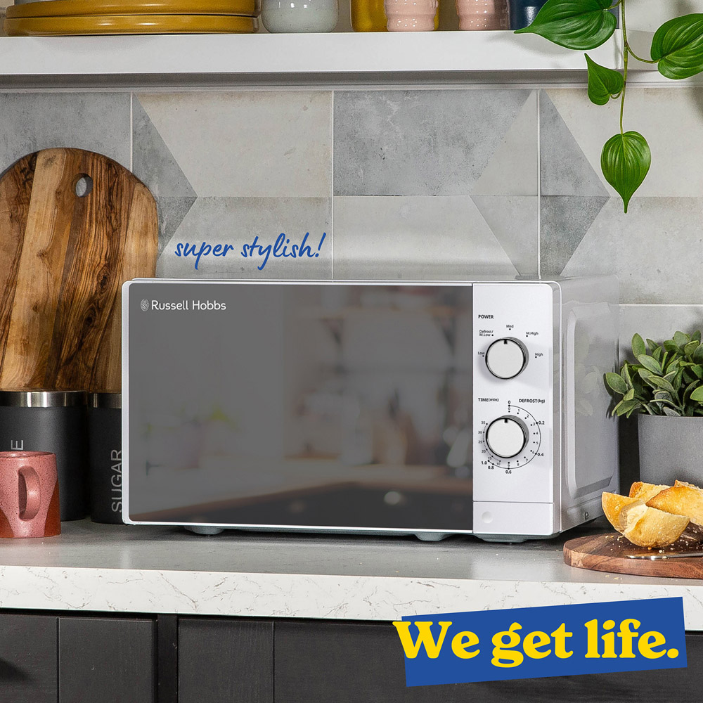 Russell Hobbs RHM2027 White 20L Microwave Image 5
