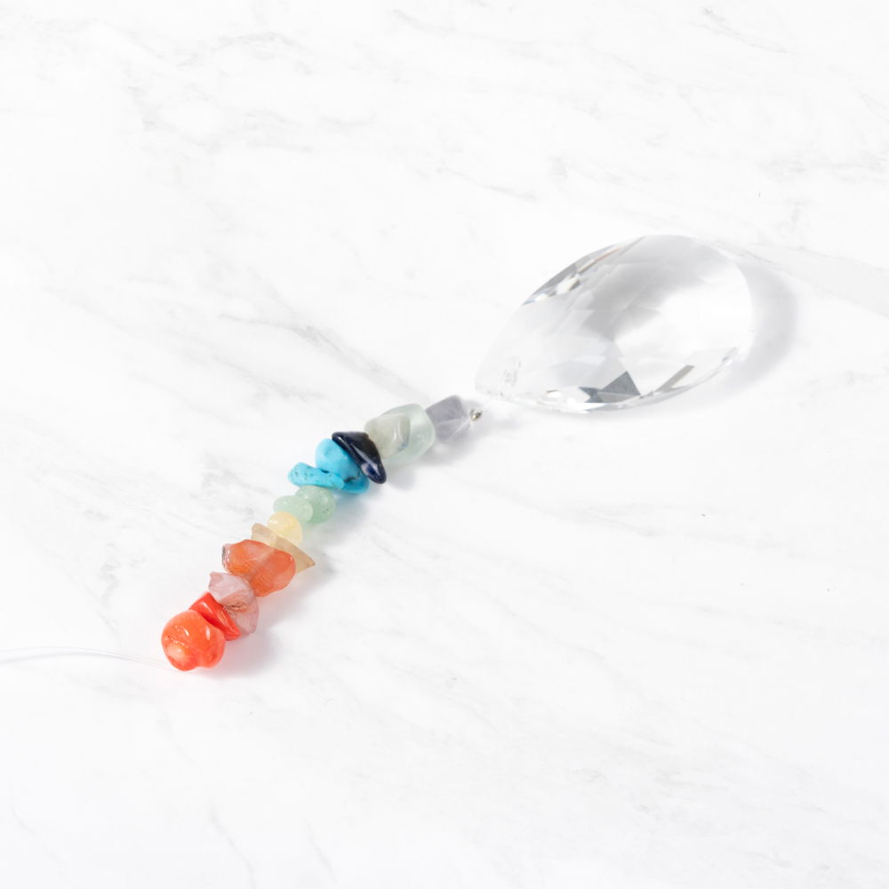 Myga Drop Thick Shape Chakra Sun Catcher Image 2