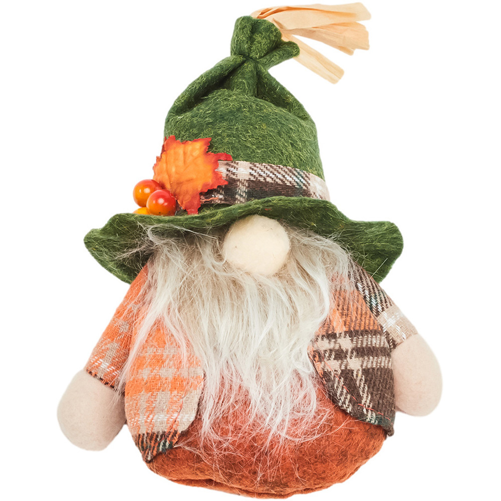 Living and Home Multicoloured Faceless Gnome Home Ornament 2 Pack Image 2