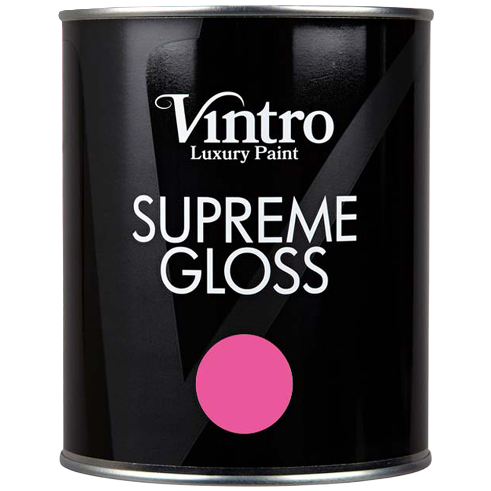 Vintro Paint Walls and Ceilings Belladonna Gloss Paint 1L Image 2