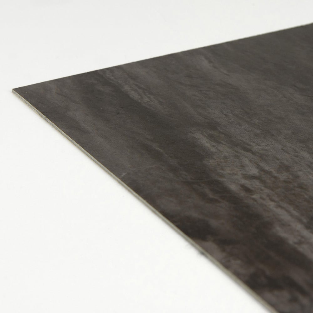 Floorpops Raven Dark Grey Peel and Stick Floor Tile 30.48 x 30.48cm 10 Pack Image 4