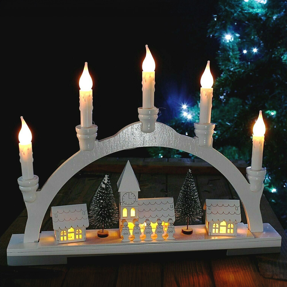 Marco Paul Wooden Candle Bridge Image 4