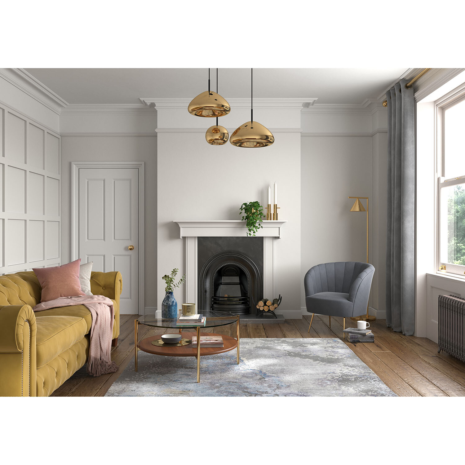 Dulux Heritage Walls and Ceilings Chiltern White Velvet Matt Emulsion Paint 2.5L Image 5