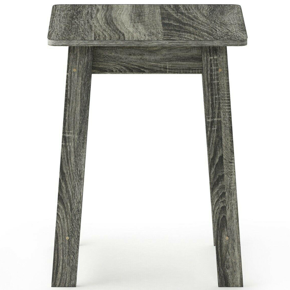 Walplus French Oak Grey Beginning End Table Image 4