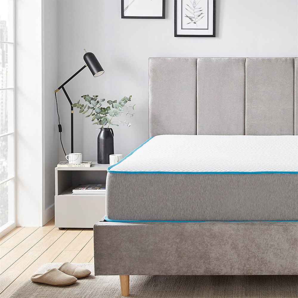 Starlight Beds Small Single Bubble Hybrid Memory Foam Layer Open Coil Spring Mattress Image 4