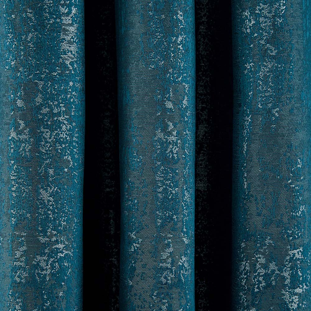 Helena Springfield Roma Lined Emerald Eyelet Curtains 168 x 137cm Image 3