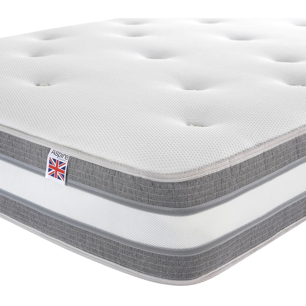 Aspire Pocket+ Single Duo Breathe Airflow Dual Sided Tufted Mattress Image 4
