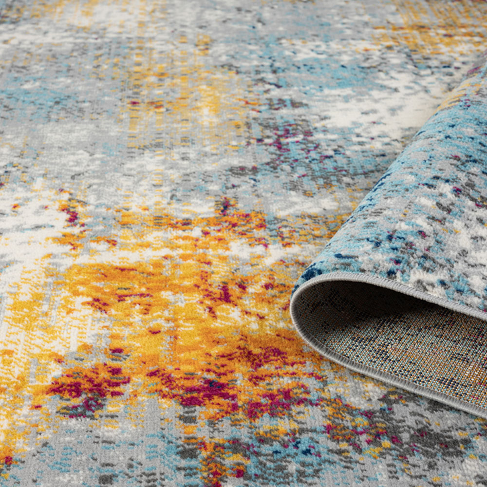 Desire Rugs San Marino Multicolour Abstract Rug 60 x 220cm Image 4