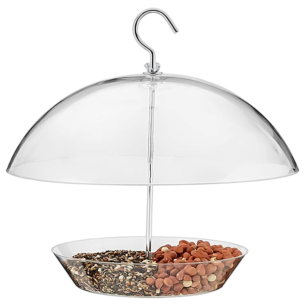 Happy Beaks Squirrel-Proof Design Domed Hanging Bird Feeder Image 1
