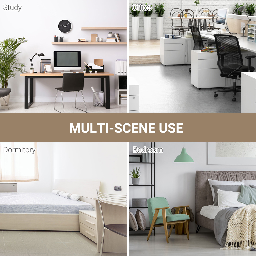 Portland Home Office Computer Writing Desk Black Image 6