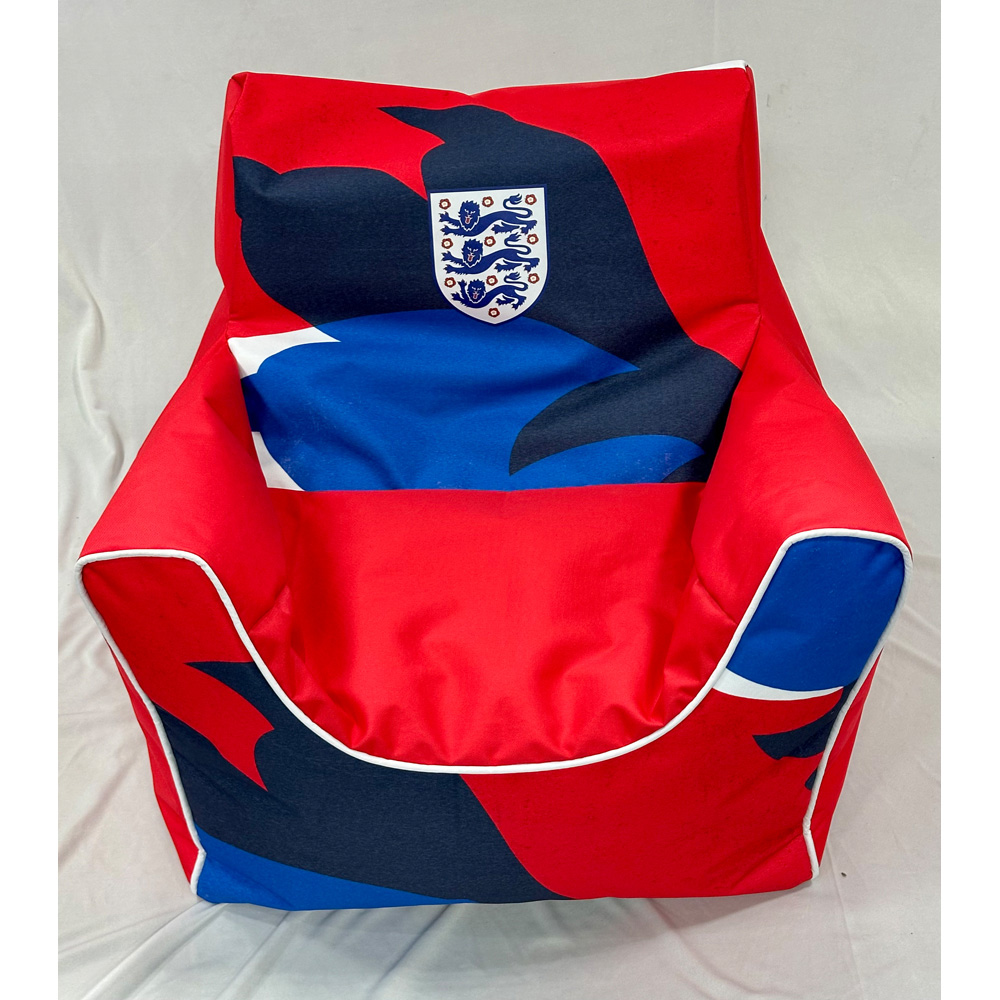 Kaikoo England FA Football Red Print Base Funzee Seat Image 8