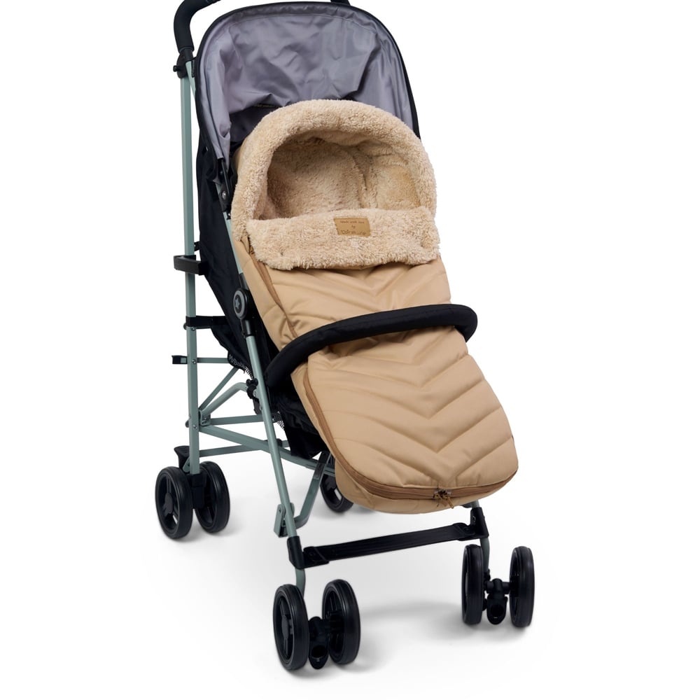 Clair de Lune Baby Beige Snug Footmuff Image 3