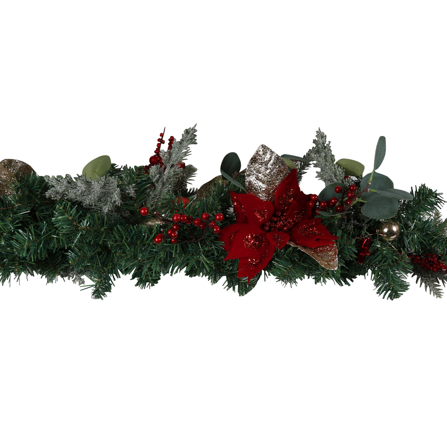 Traditional LED Garland - Green Image 1