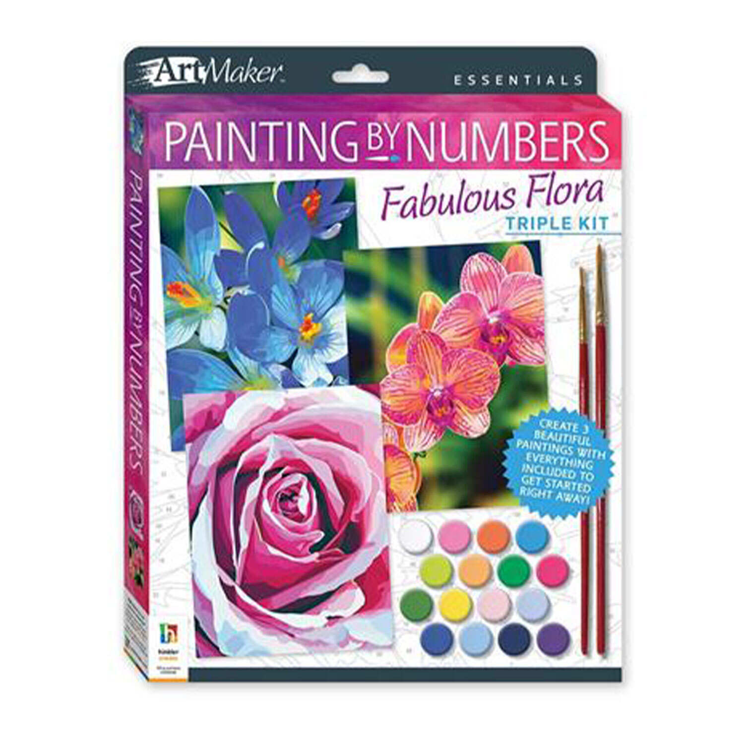 Painting by Numbers Fabulous Flora Image