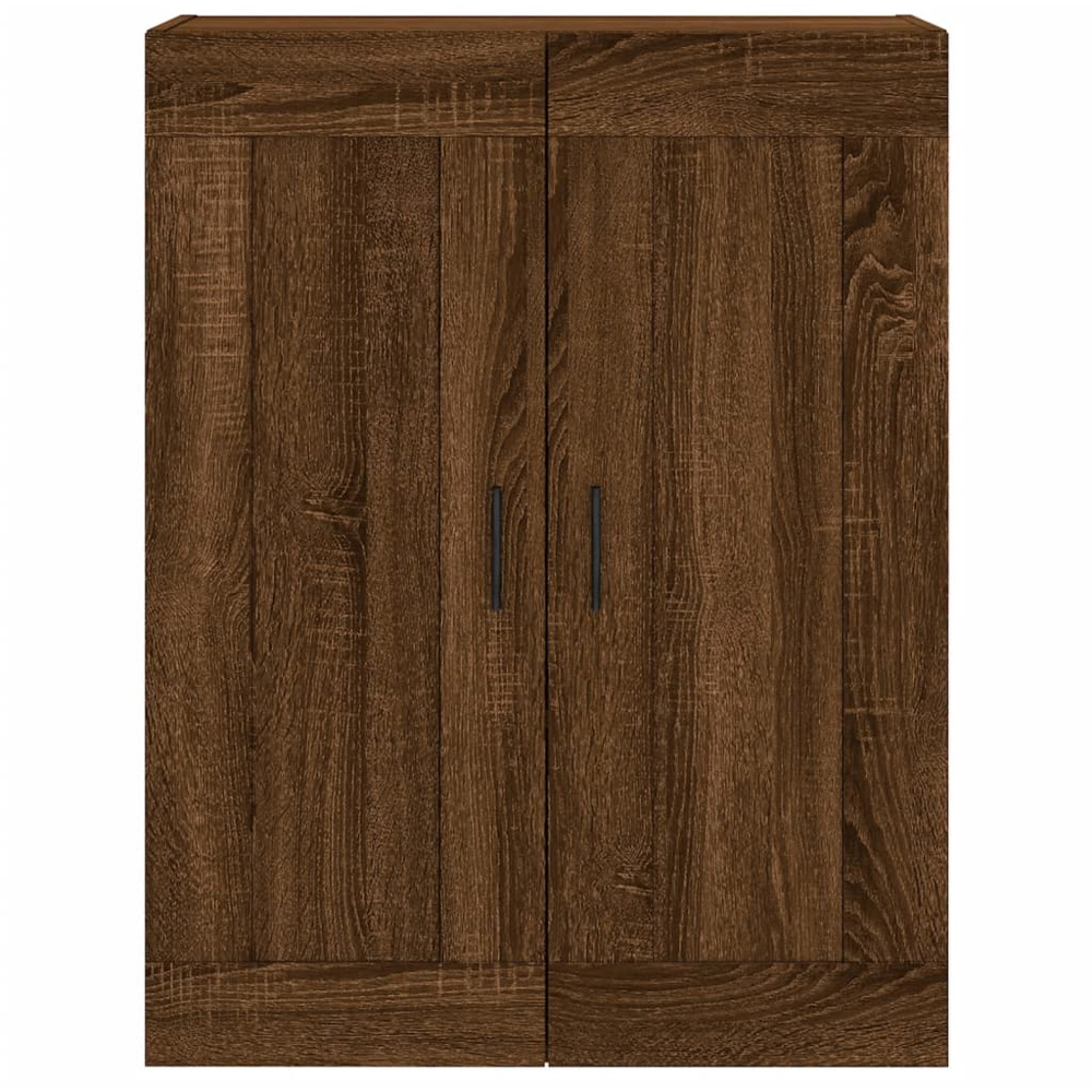 vidaXL 2 Door Brown Oak Wall Mounted Cabinet Image 4