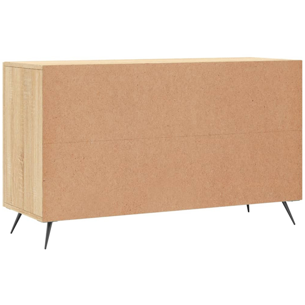vidaXL 2 Door 2 Drawer Sonoma Oak Sideboard Image 8