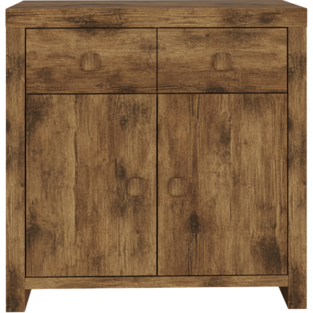 GFW Jakarta 2 Door 2 Drawer Mango Yellow Compact Sideboard Image 4