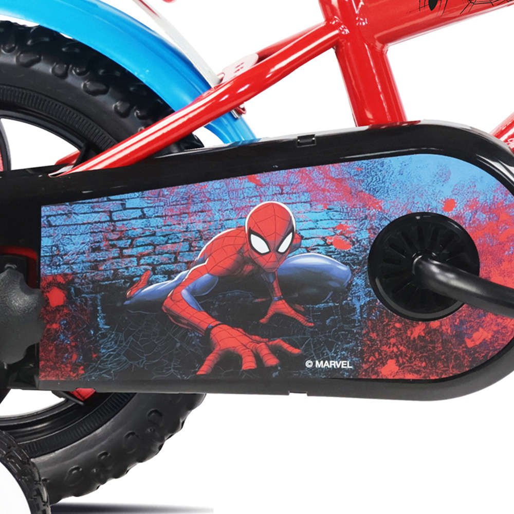Denver Marvel Spider-Man 12 inch Kids Bicycle with Stabilisers Image 5